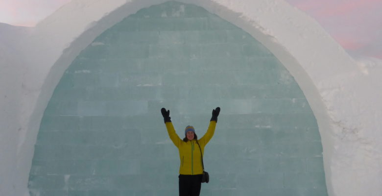 Nordic Republicans' President Lauren Ell visits the famous Icehotel in Sweden.